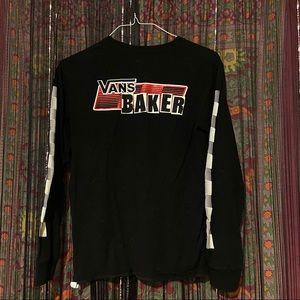 Vans/Baker Black long sleeve shirt